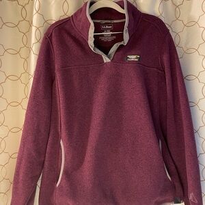 L.L. Bean Women's Purple Sweater Pullover